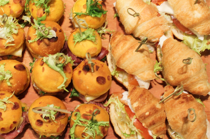 Panini alla zucca e cornetti salati