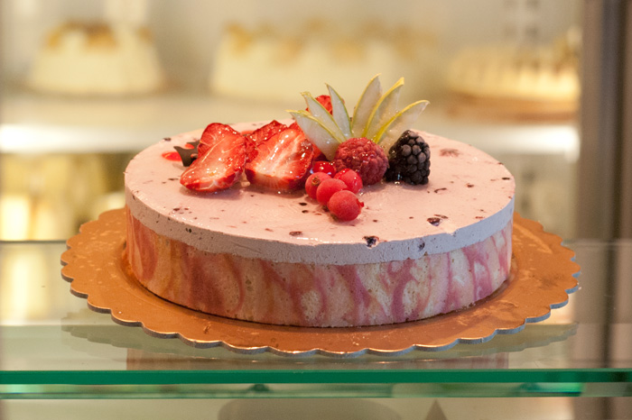 Mousse ai frutti di bosco